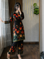 Midnight bloom 2 Pcs Co-Ord Sets