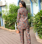 Stylish 2 Pcs Floral Co-Ord Set