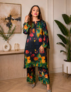 Midnight bloom 2 Pcs Co-Ord Sets