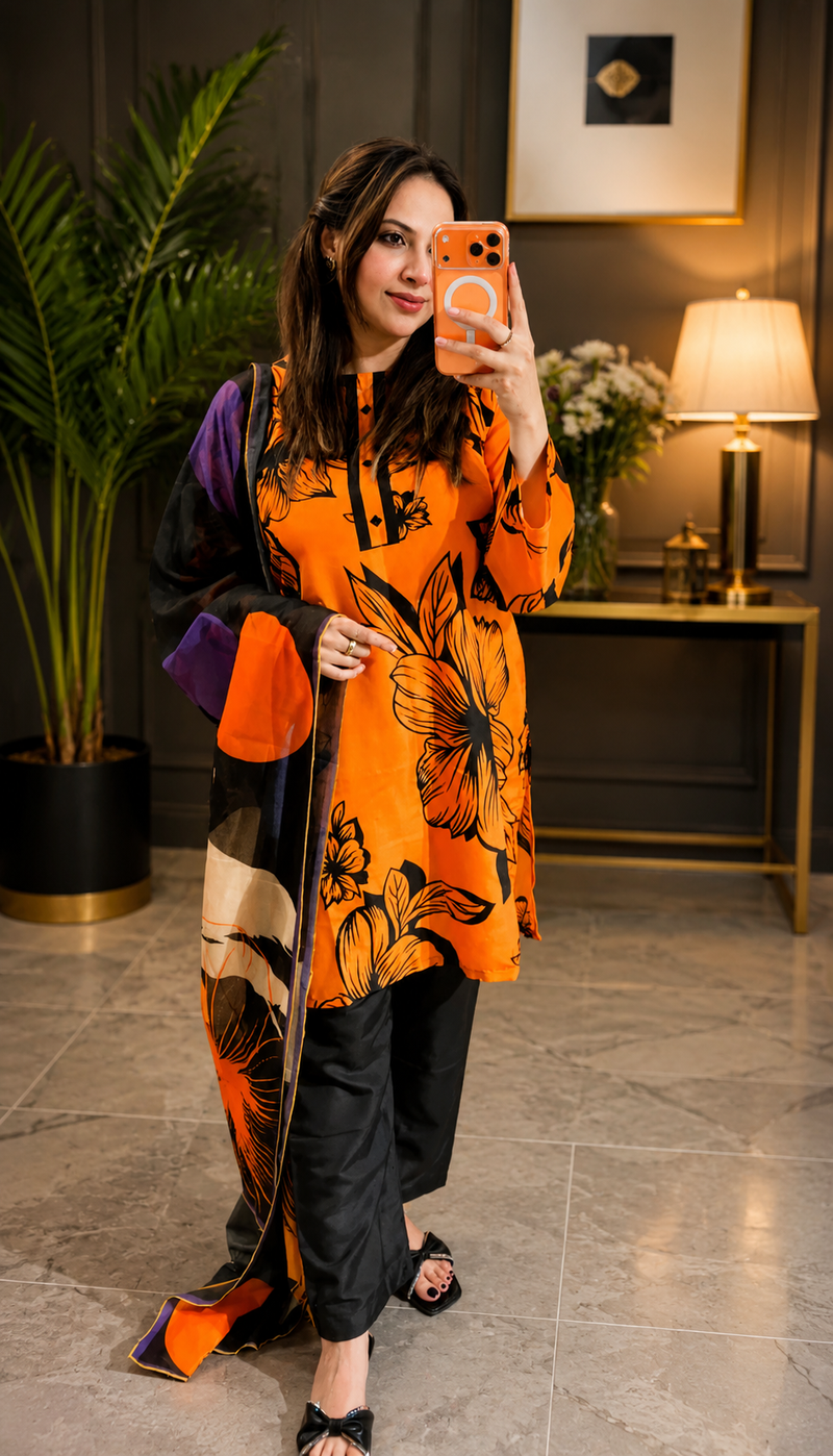 Marigold Bloom 3 Pcs