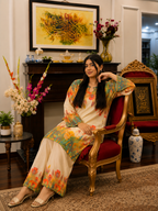 Midnight Bloom Premium 2 Pcs Co-ord Set Stitched