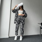 Stylish Zebra Print Co-Ord Set
