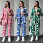 Stylish Zebra Print Co-Ord Set