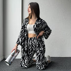 Stylish Zebra Print Co-Ord Set