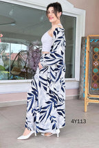 Stylish Leaves 2 Pcs Co-Ord Sets