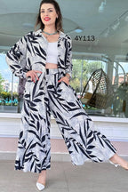 Stylish Leaves 2 Pcs Co-Ord Sets