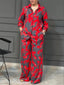 Stylish lava Print 2 Pcs Co-Ord Sets