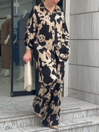Stylish Jaquard Print 2 Pcs Co-Ord Sets