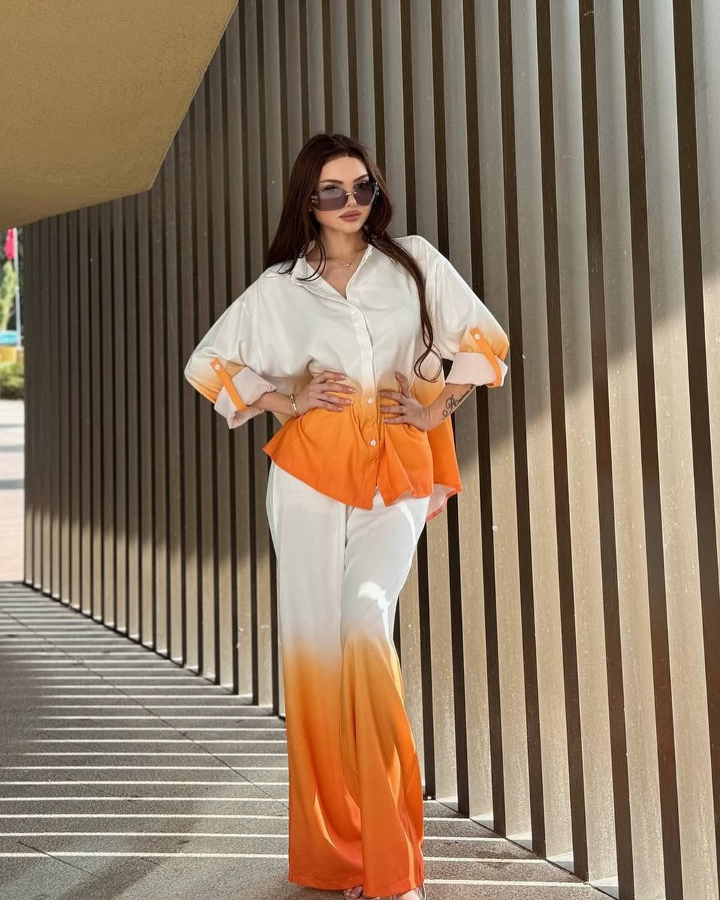 Stylish Tie &amp; Die 2 Pcs Karen Co-ord Set