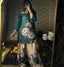 Teal Blossoms Co-ord Set