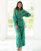 Green Zoy Printed CO-ords