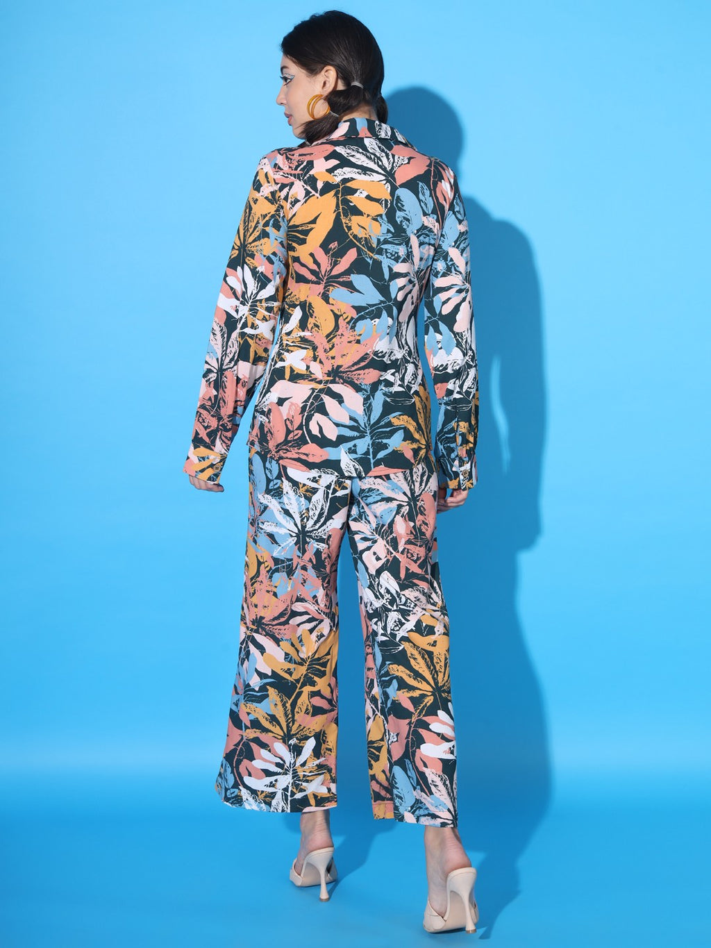 Multi Cotton Flowers Printed CO-ords