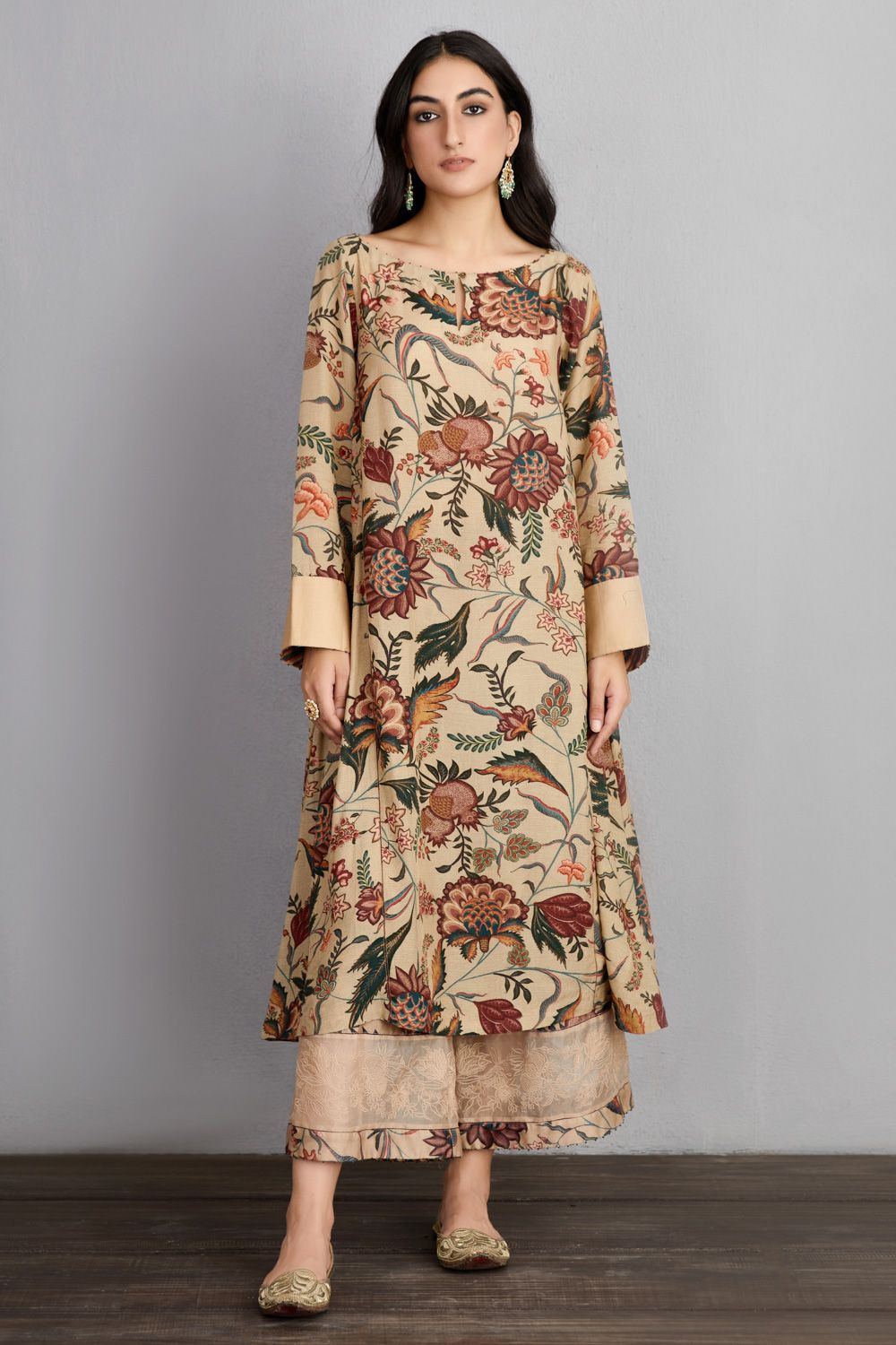 Vintage Vine Kurta Set